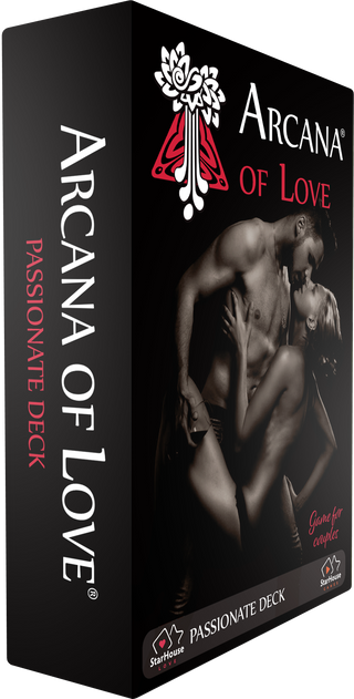 Arcana of Love Passionate Game for Couples box front.
