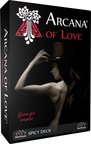 Arcana of Love Spicy Game for Couples box front.