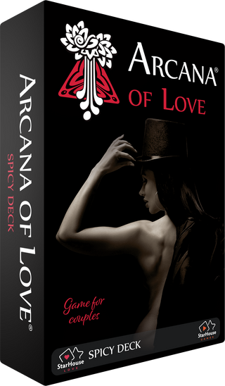 Arcana of Love Sensual Game for Couples box front.
