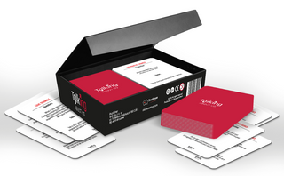 Box and components of relationship building card game for couples