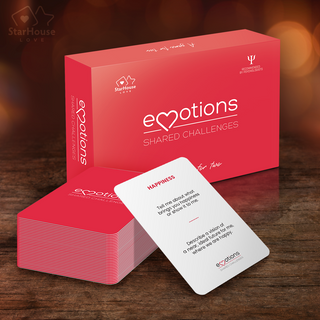 Emotions Shared Challenges couples game for emotional connection on date nights.