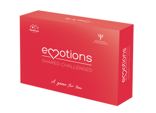 Emotions Shared Challenges couples game box. Perfect gift for her.