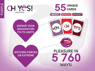Oh Yes purple couple game information.