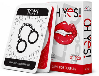 Oh Yes couples game box and cards, great gift for her.