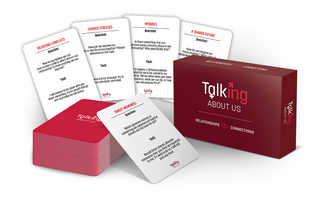 Couples game packaging detail showing product name and artwork for Intimacy & Passion cards