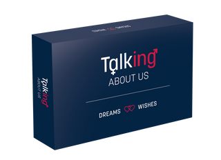 Talkin About Us Dreams Wishes couples game box front.