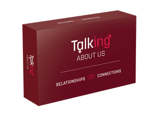 Talking About Us Relationships Connections couples game box front.